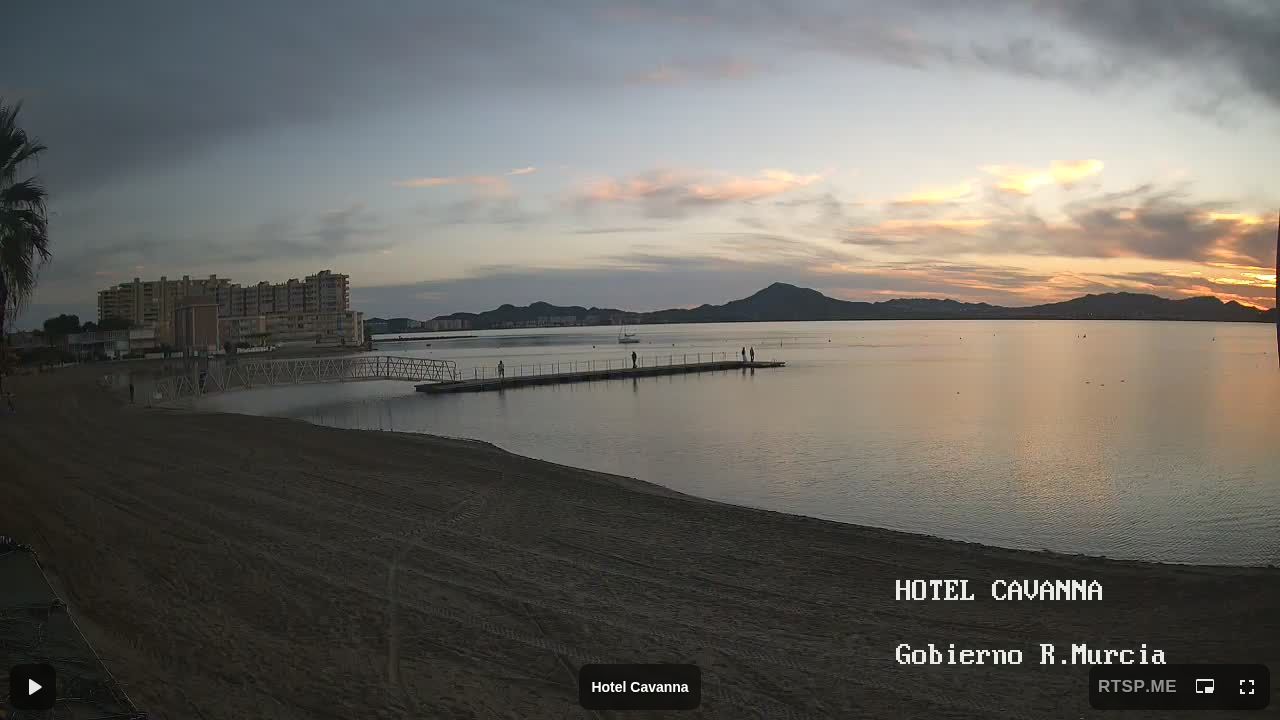 Webcam La Manga - Playa Cavanna