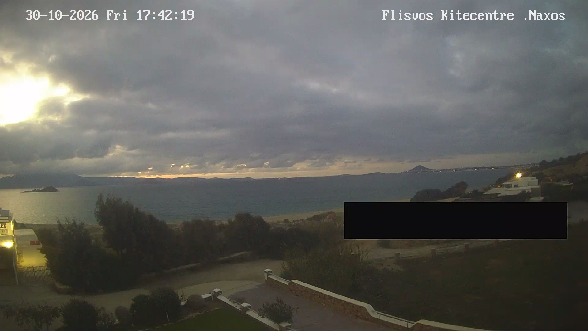 Webcam Naxos - Mikri Vigla (Flisvos Kitecentre)