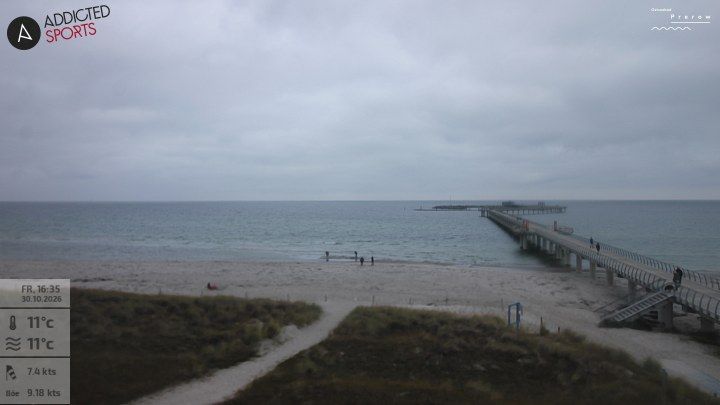 Webcam Prerow (Fischland-Darß) - Nordstrand