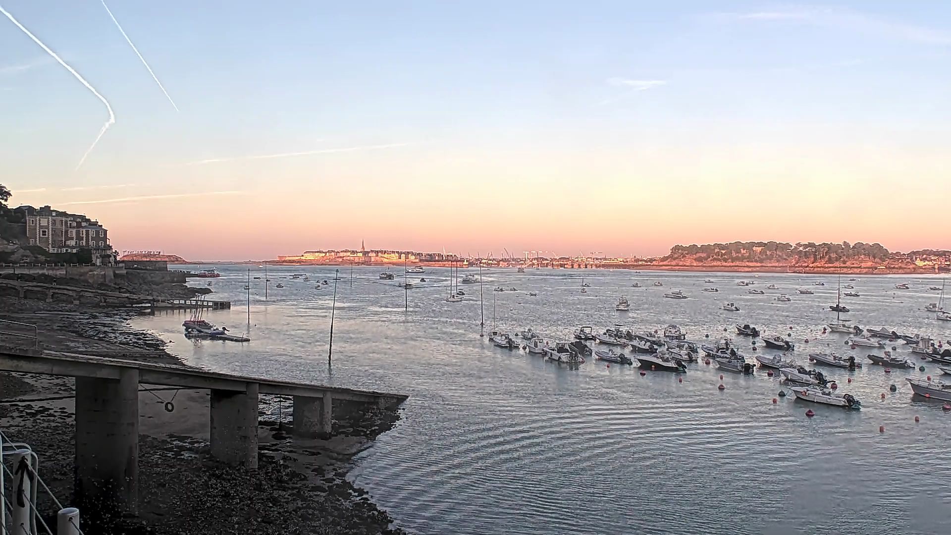 Webcam Saint-Malo / Dinard (Plage du Sillon)